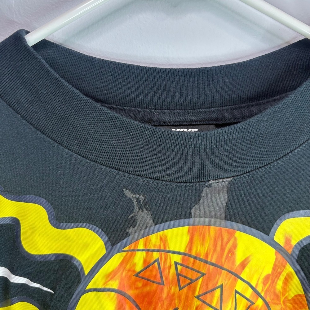 Nike x Travis Scott Sun Shirt Men's Long Sleeve in black size large - Picture 8 of 12